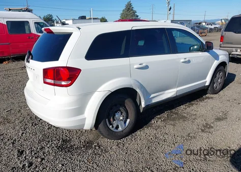 2012 Dodge Journey Se/Avp из США, поврежденный, VIN 3C4PDCAB2CT134519